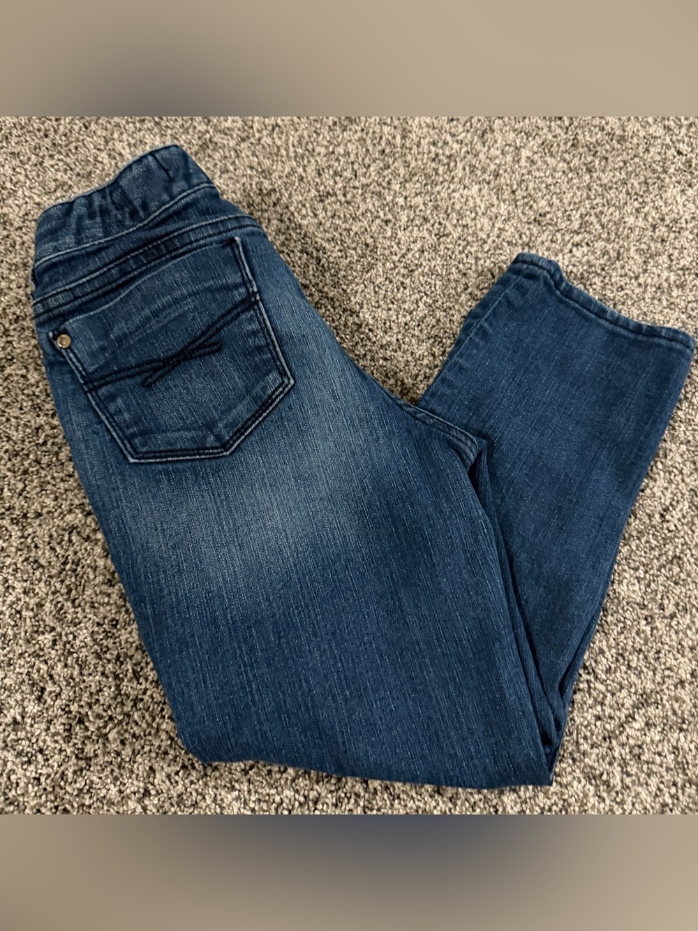 GAP Girls Dark Blue Stretch capris - size 12